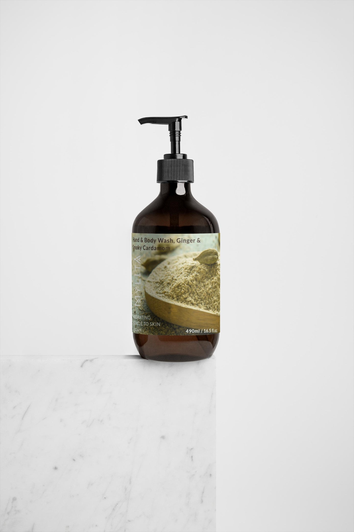 Hand & Body Wash, Ginger & Smoky Cardamom